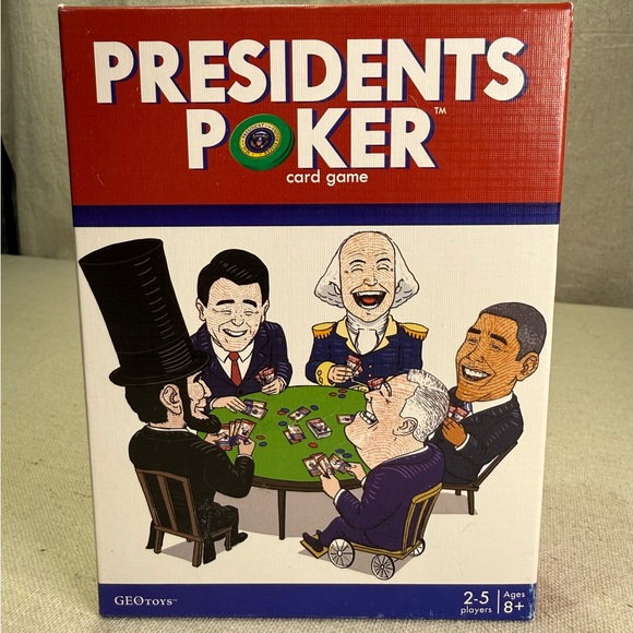 GEOtoys Other - Presidents Poker Card Game